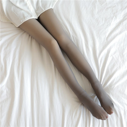 Translucent Fleece Lined Tights